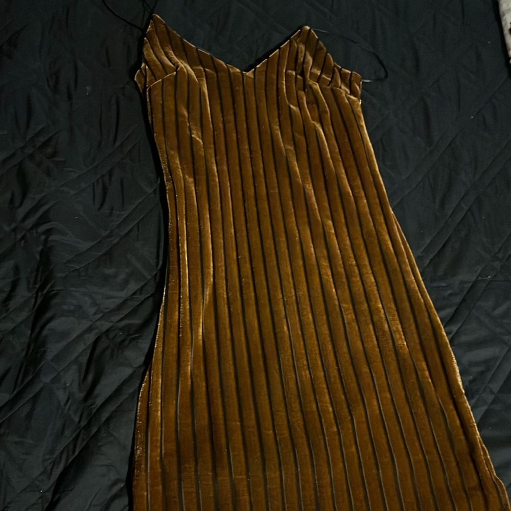 Brown dress size XS